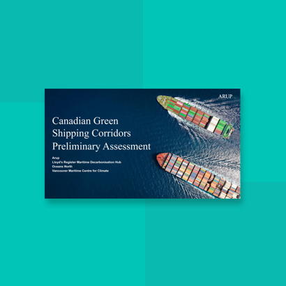 Canadian Green Shipping Corridors cover